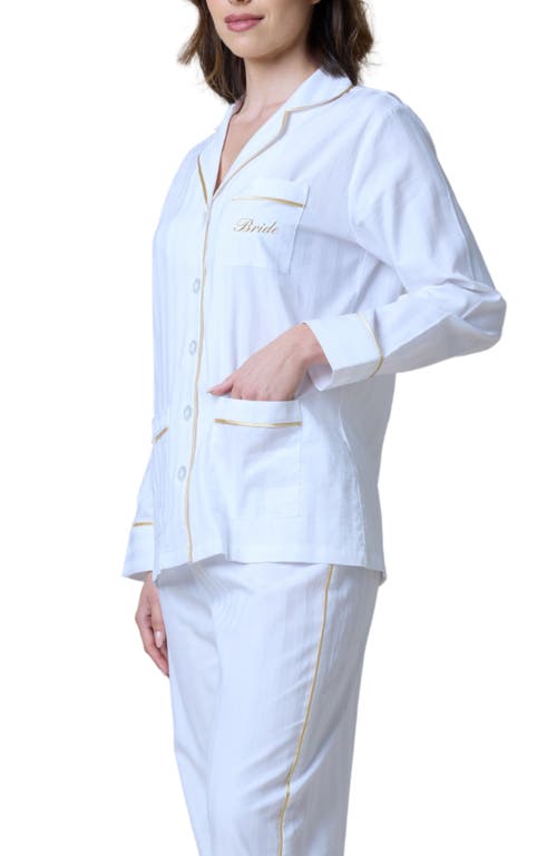 Kip. Kip Bride Cotton Long Pajama Set