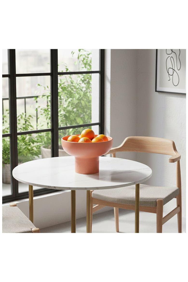 Tip Top XL Ceramic Bowl, Alternate, color, CORAL