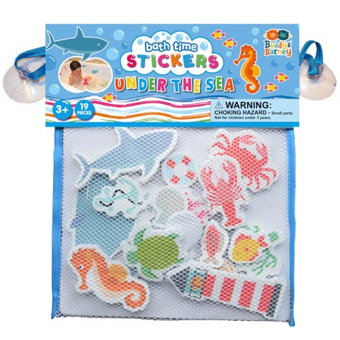 Bath Time Stickers, Under the Sea, 18 Pieces, Kid 3+