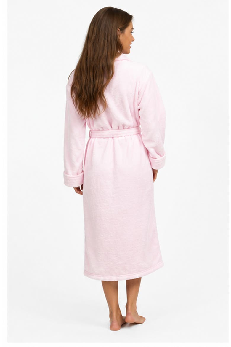 Plush Robe, Alternate, color, Light Pink