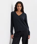 Pact Organic Cotton Essential V-Neck Sweater