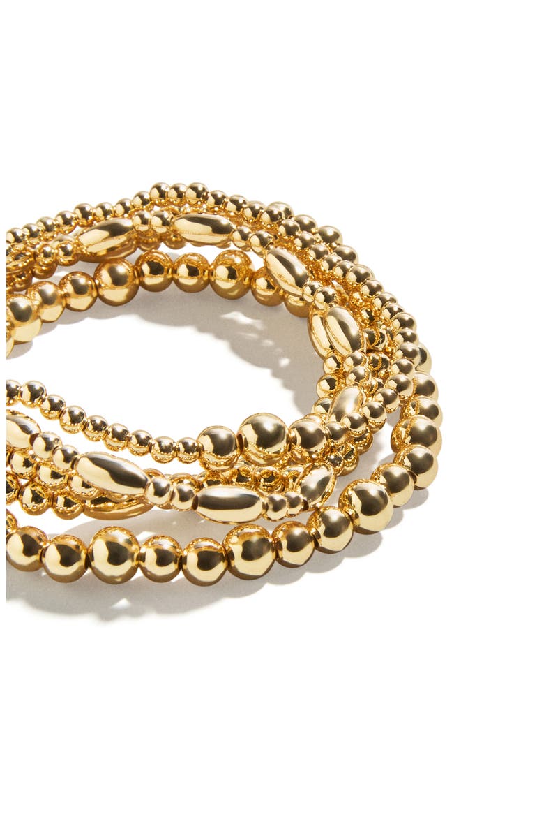Pisa Bracelet Set, Alternate, color, GOLD