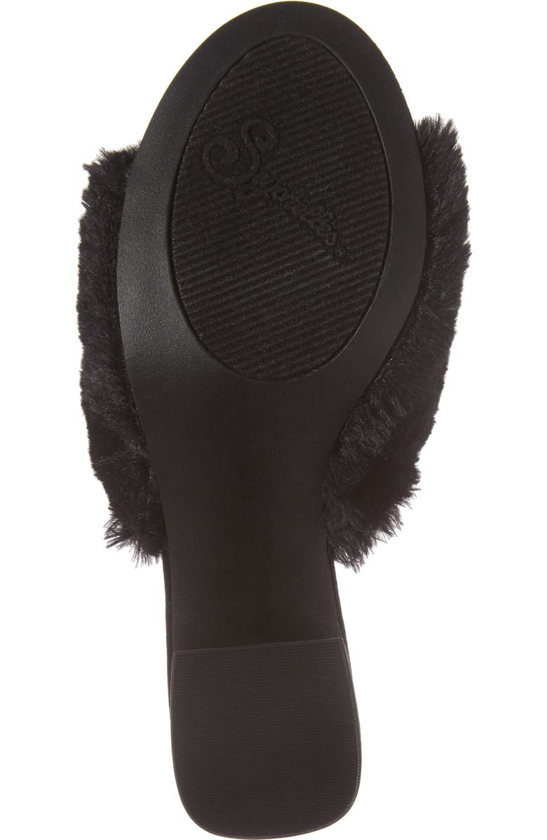 Seychelles Nobody Else Faux Fur Slide Sandal, Alternate, color,
