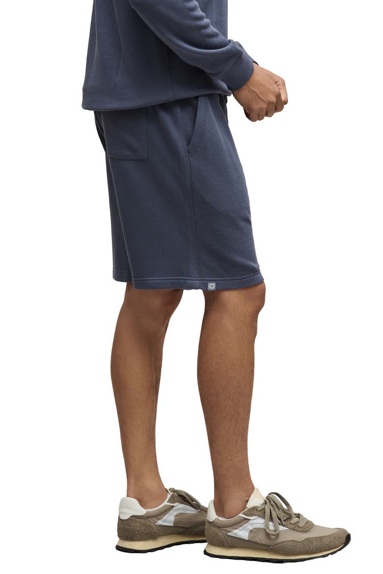 French Terry Shorts, Alternate, color, COSMIC BLUE