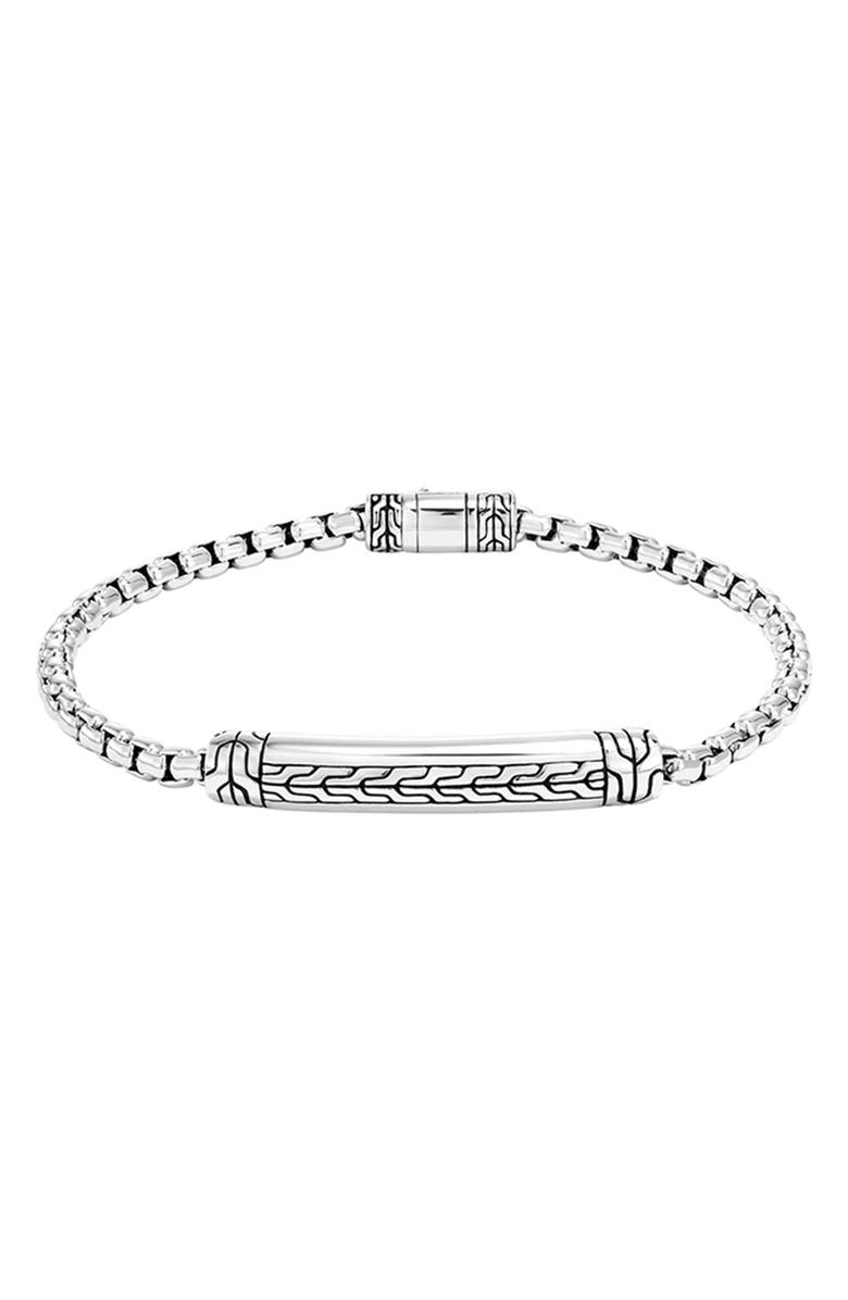 John Hardy Men's Box Chain Bracelet, Main, color,