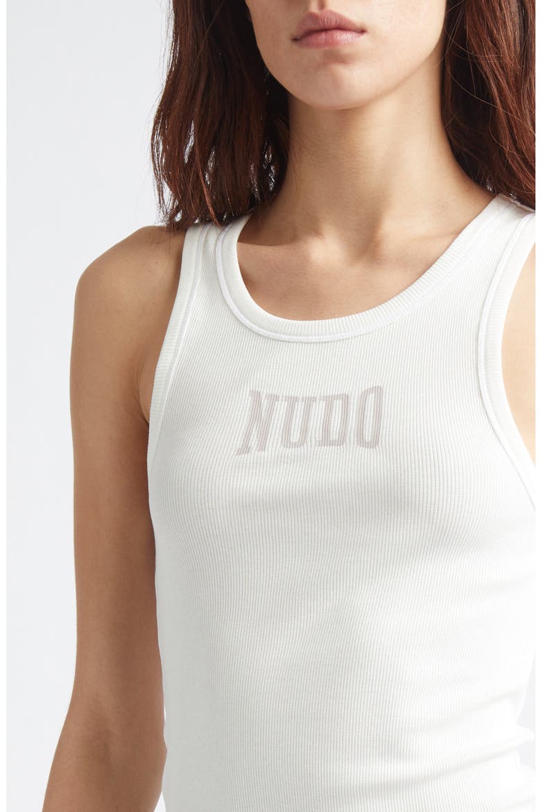 Nudo Rib Tank, Alternate, color, WHITE