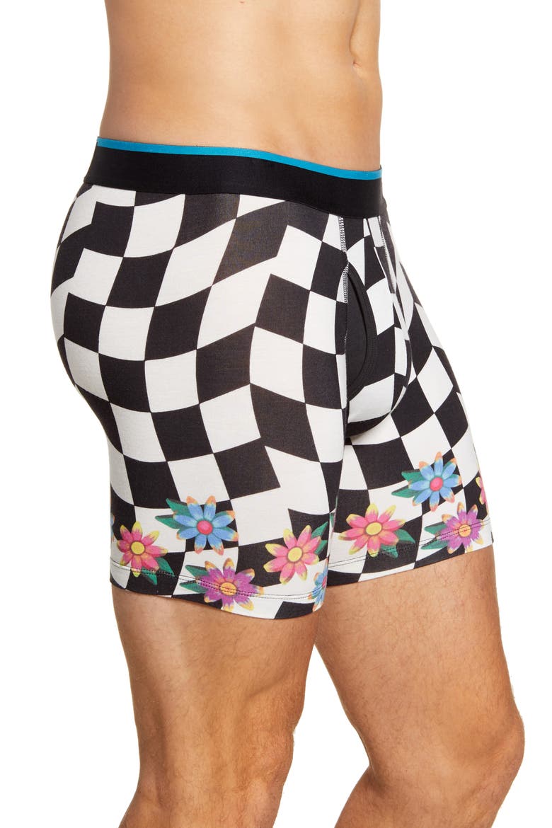 Check Daze Boxer Briefs, Alternate, color, BLACK