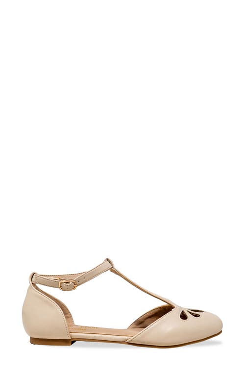 CHASE & CHLOE CHASE AND CHLOE FERGIE T-STRAP BALLERINA FLAT 