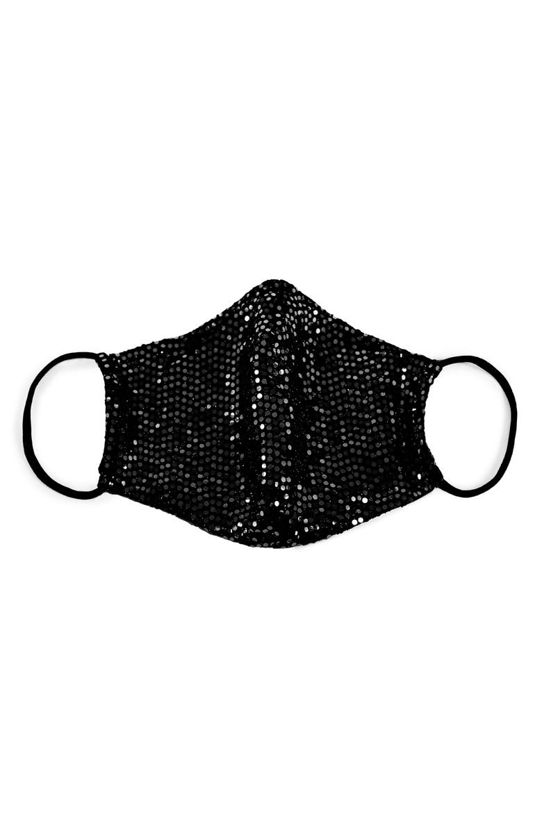 Pam & Gela Mirrorball Adult Face Mask, Main, color, 
