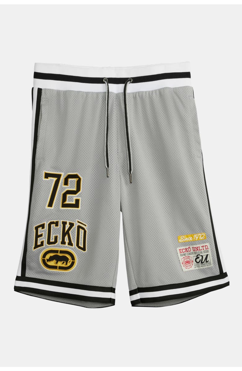 Ecko Unltd. Men's Point Guard Shorts, Alternate, color, Alloy