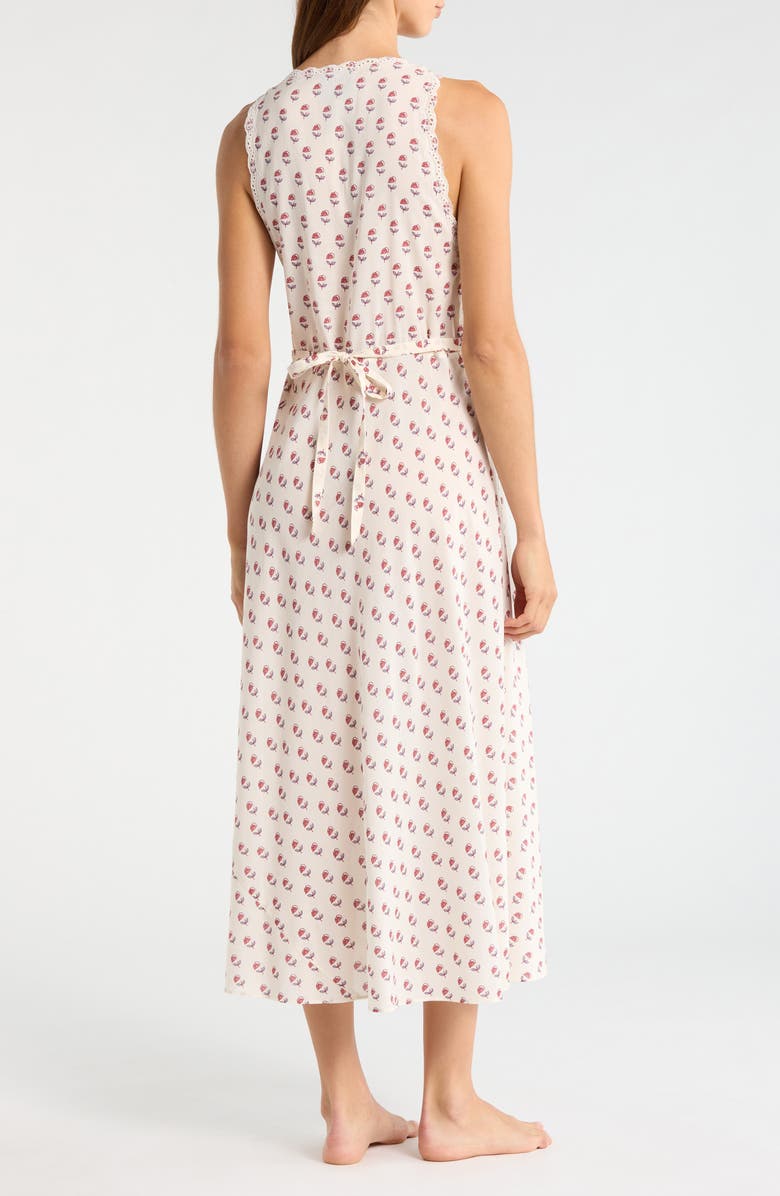Reformation Lila Sleeveless Sleep Dress, Alternate, color, Laurel Canyon