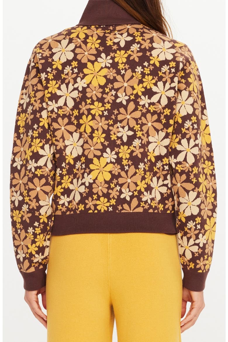 Copacabana Margot Knit Jacket, Alternate, color, FLORAL
