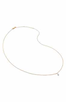 Monica Vinader Marquise Diamond Chain Bracelet