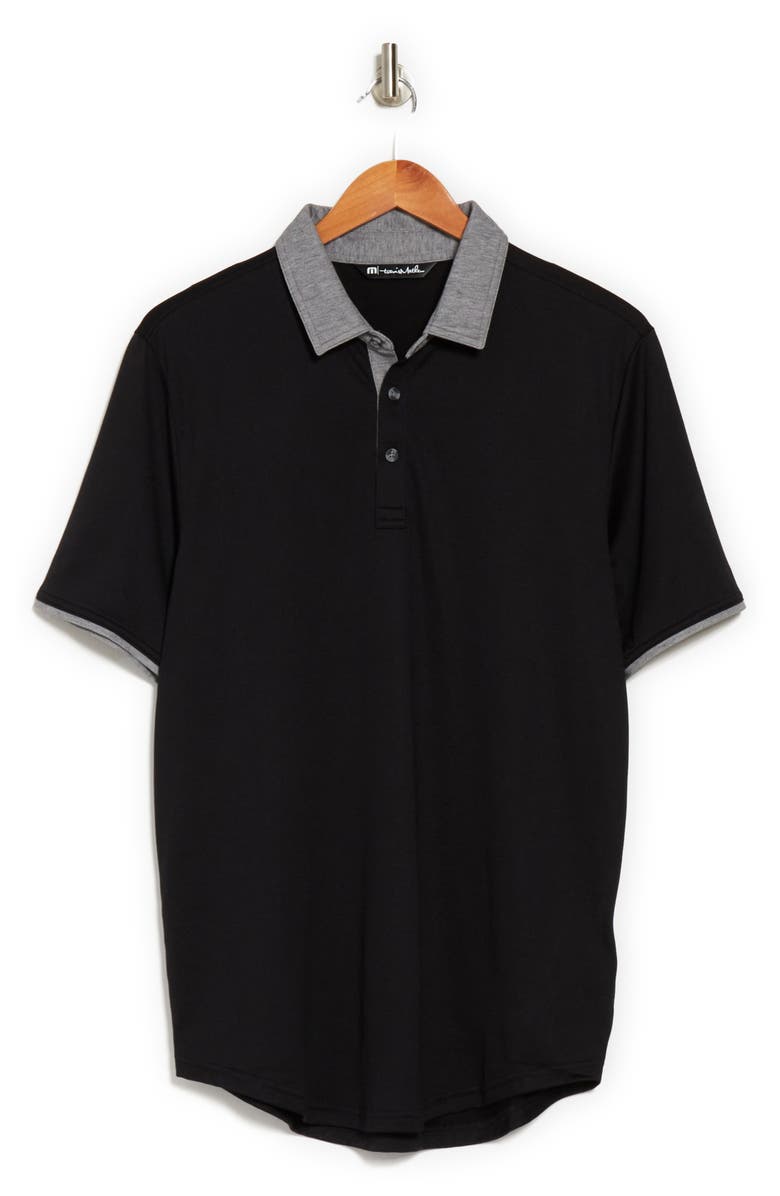 TravisMathew The Scoop Short Sleeve Polo, Alternate, color, 