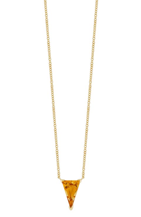 Citrine Pendant Necklace (Nordstrom Exclusive)