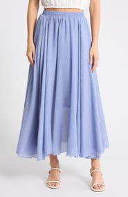 MAX STUDIO Gauze Skirt