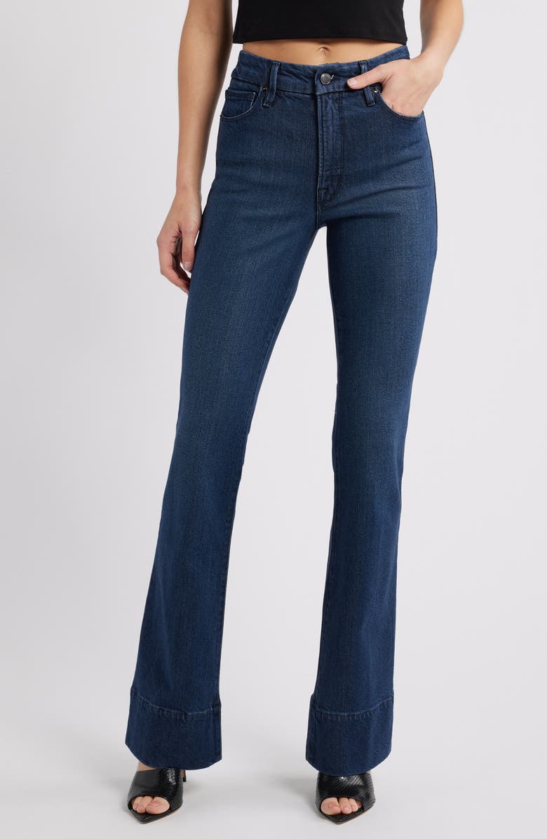 Good American Good Classic Bootcut Jeans, Main, color, 
