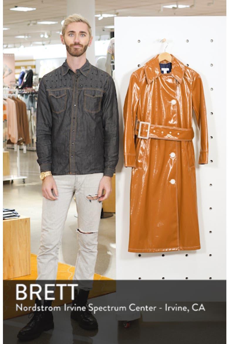 Vinyl Trench Coat video