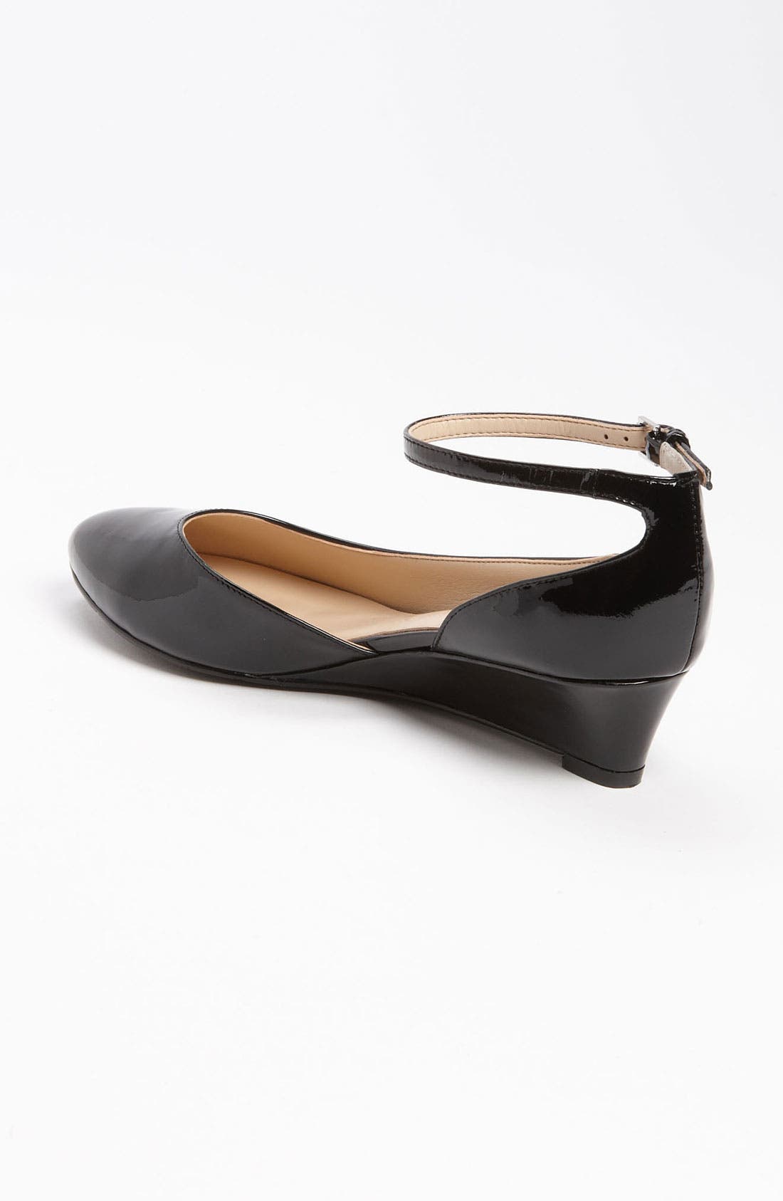 Halogen<sup>®</sup> HALOGEN BIANCA ANKLE STRAP LOW WEDGE, Alternate, color, 