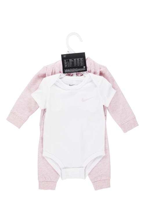 Nike Full-zip Hoodie, Bodysuit & Pants Set In Multi