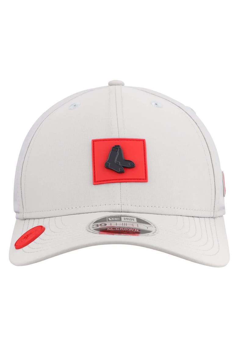 Men's New Era  Gray Boston Red Sox 2026 Clubhouse Alternate 39THIRTY Flex Hat, Alternate, color, Gray