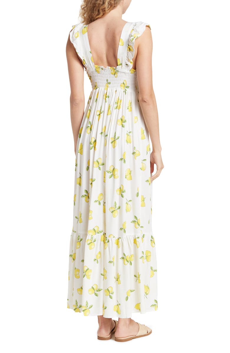 LOVE...ADY Flutter Trim Midi Dress, Alternate, color,