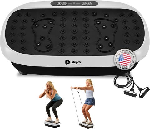 HexaPlate Lite Vibration Plate Exercise Machine Full Body Recovery and Muscle Toning
