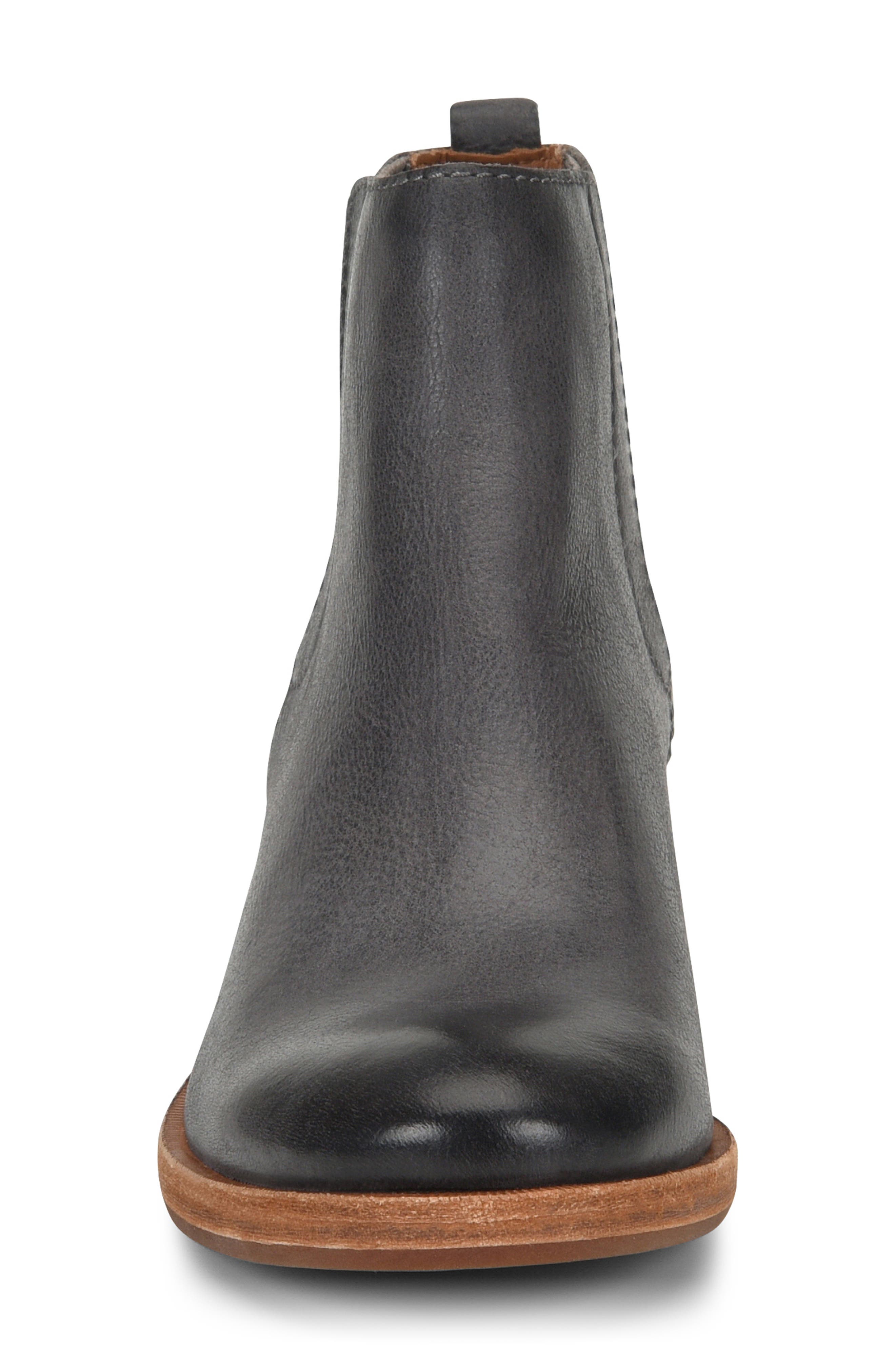 Mindo Chelsea Bootie, Alternate, color, GREY LEATHER