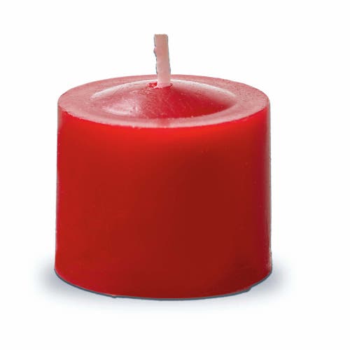 Tag Cranberry Votive Candles Set Of 12 Smokeless Paraffin Wax In Black