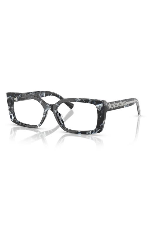 Tiffany & Co . 54mm Rectangular Optical Glasses In Brown