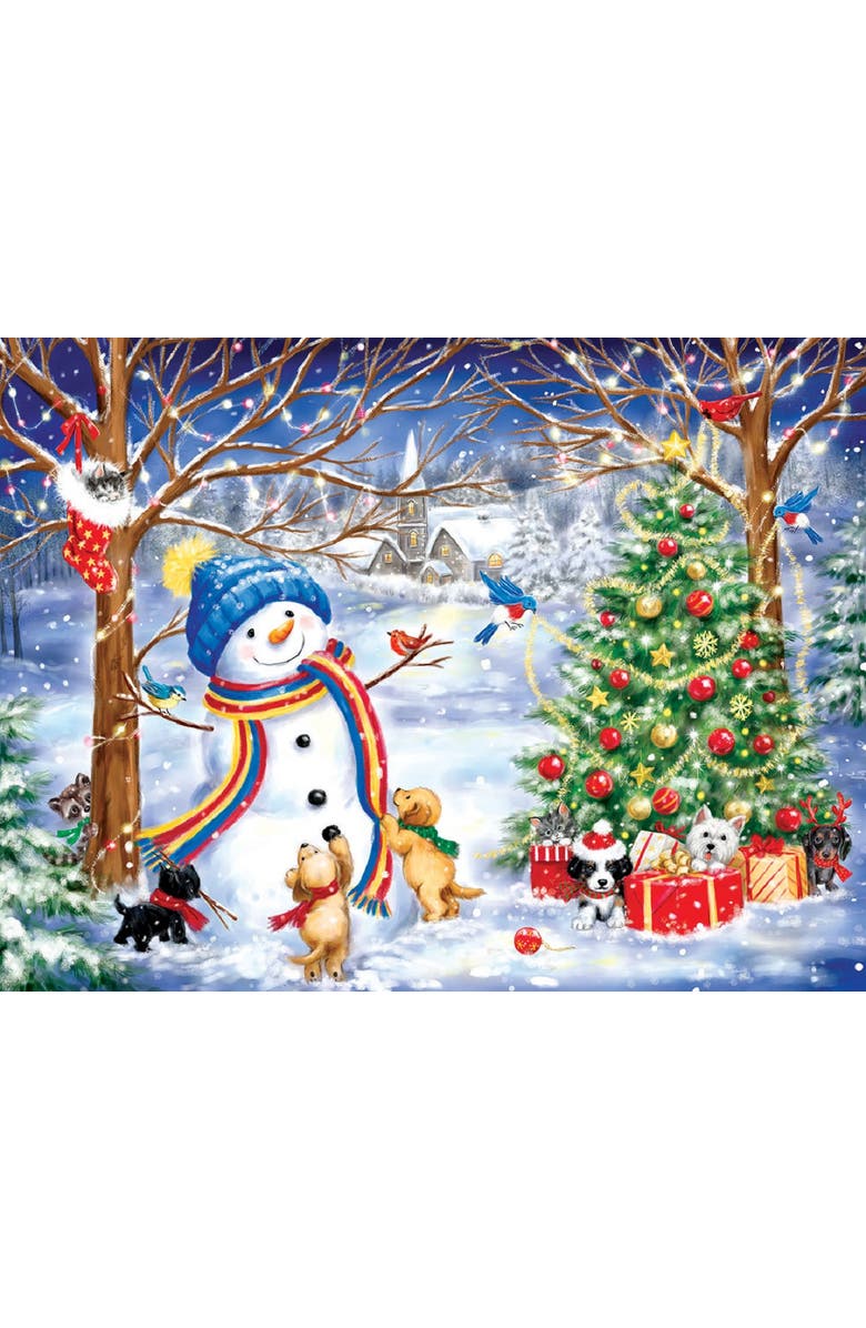 Sunsout Christmas in the Wood 300 piece Jigsaw Puzzle for Adults, Alternate, color, Multicolor