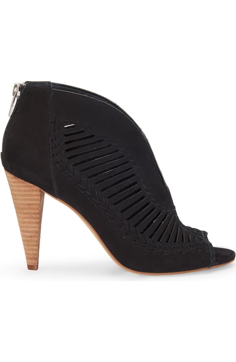 Vince Camuto Acha Cutout Peep Toe Bootie, Alternate, color,
