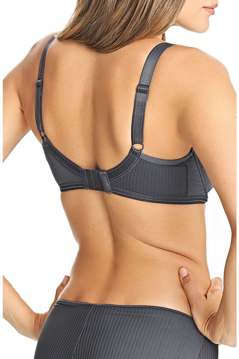 Idol Underwire Balconette Bra, Alternate, color, GRAPHITE