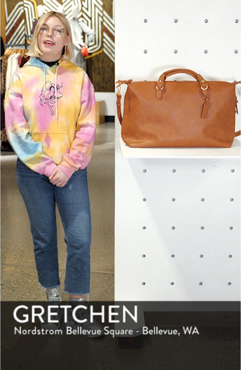 Grant Faux Leather Weekend Bag, sales video thumbnail