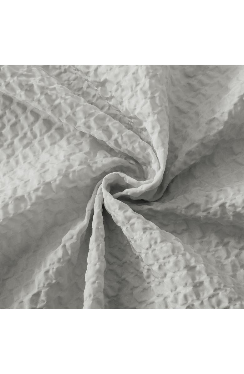 DAINTY HOME Textured Shower Curtain, Alternate, color,