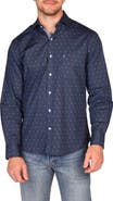 TailorByrd Classic Fit Stretch Cotton Button-Down Shirt