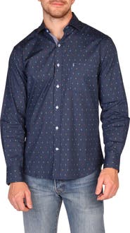 TailorByrd Classic Fit Stretch Cotton Button-Down Shirt