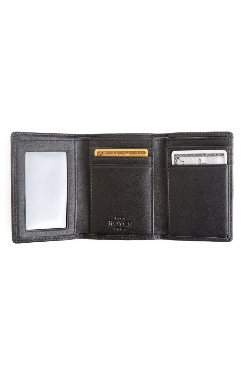 ROYCE New York Leather Trifold Wallet, Alternate, color,
