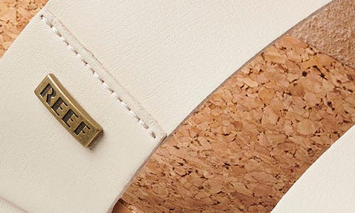 Reef Cushion Vista Higher Platform Slide Sandal In Vintage Tan