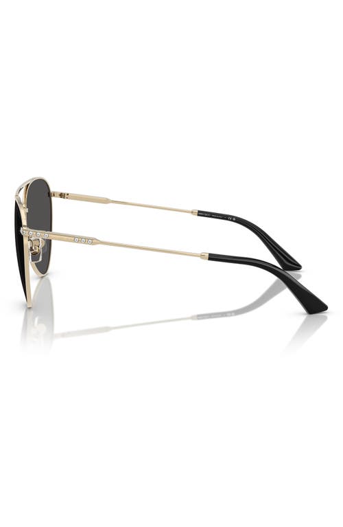 JIMMY CHOO JIMMY CHOO 60MM PILOT SUNGLASSES