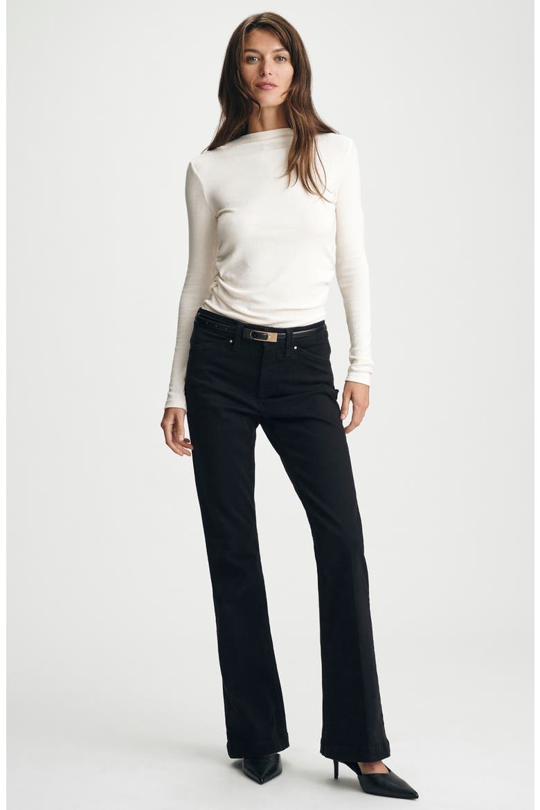 Sydney Flare Jeans, Alternate, color, BLACK GOLD PREMIUM