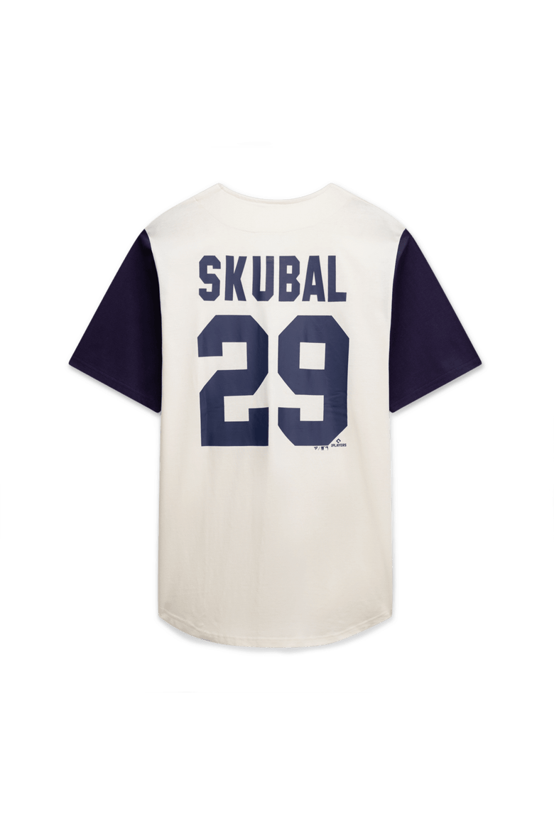 Men's Profile Cream/Navy Detroit Tigers Big & Tall Two-Color Fashion Jersey, Alternate, color, Cream