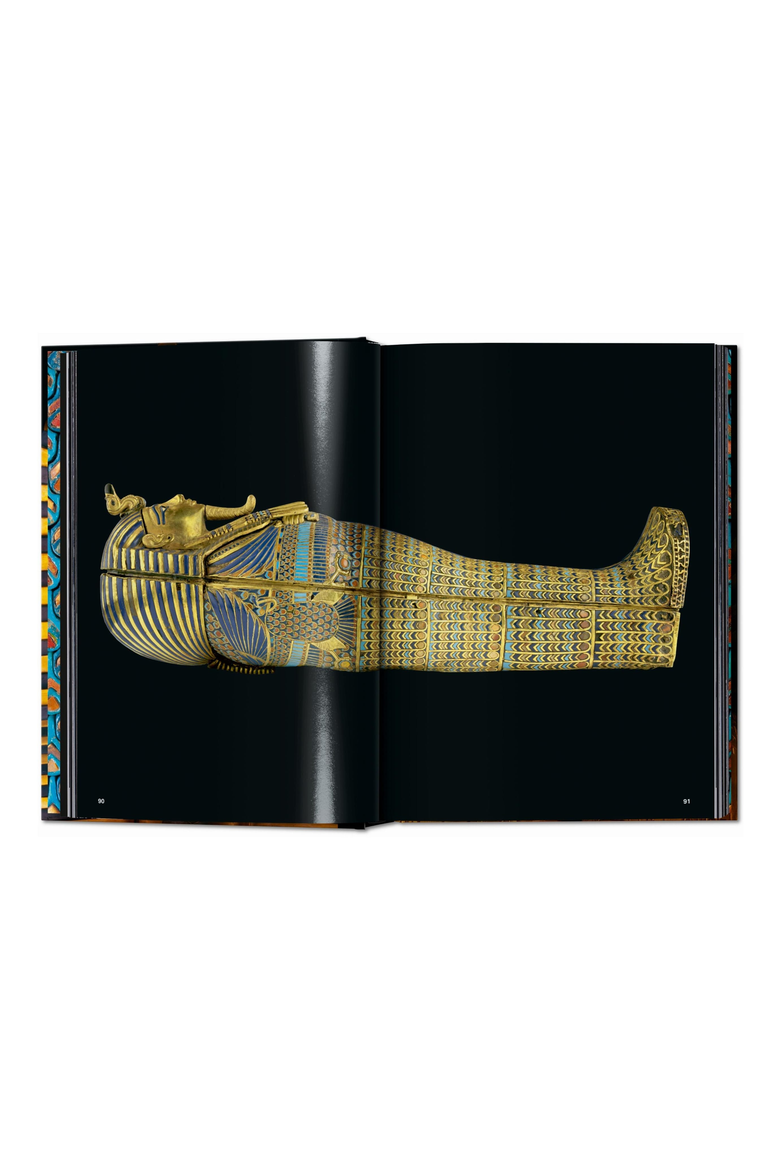 King Tut The Journey Through the Underworld 45th ed Book, Alternate, color, Metallic Gold