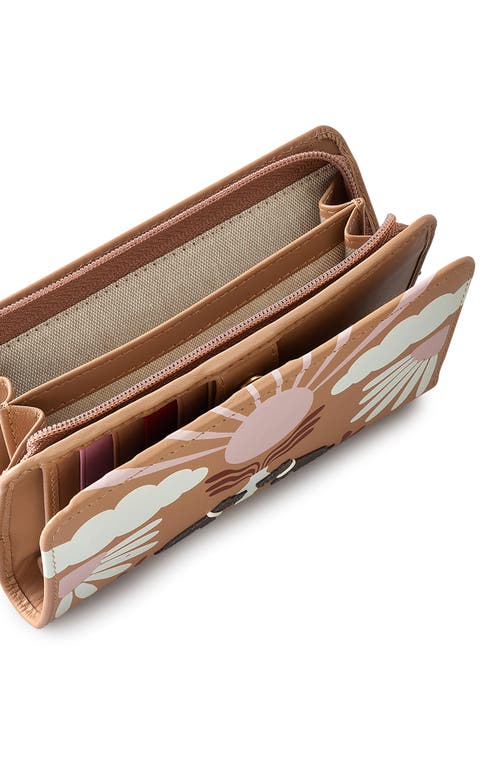 Radley Rising Sun Bifold Wallet In Brown
