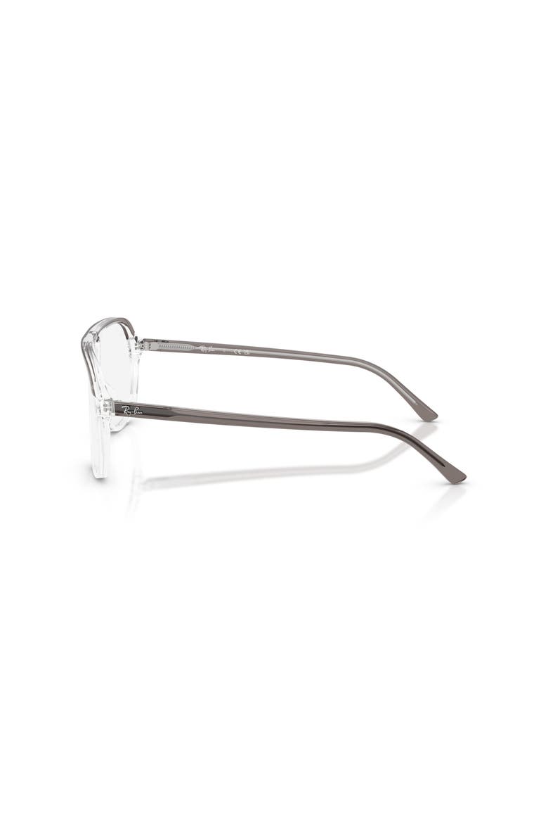 56mm Square optical glasses, Alternate, color, Grey