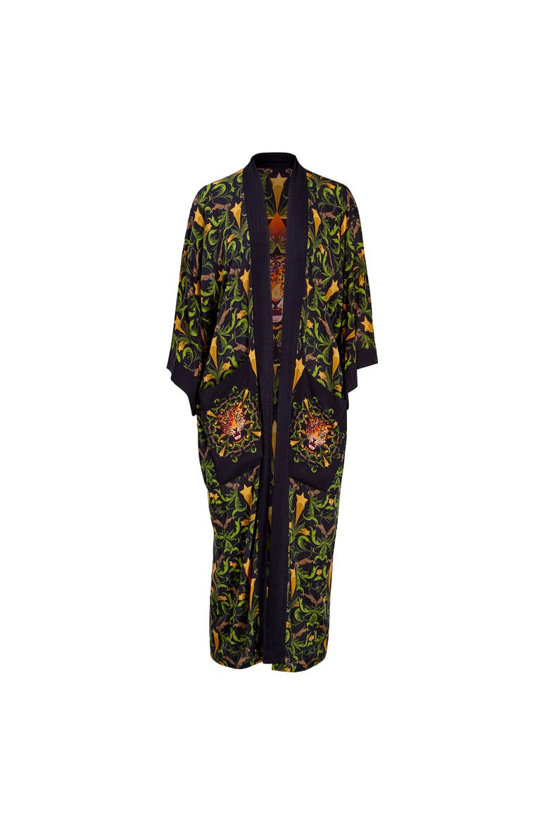Duster Robe, Alternate, color, Hollywood Nights