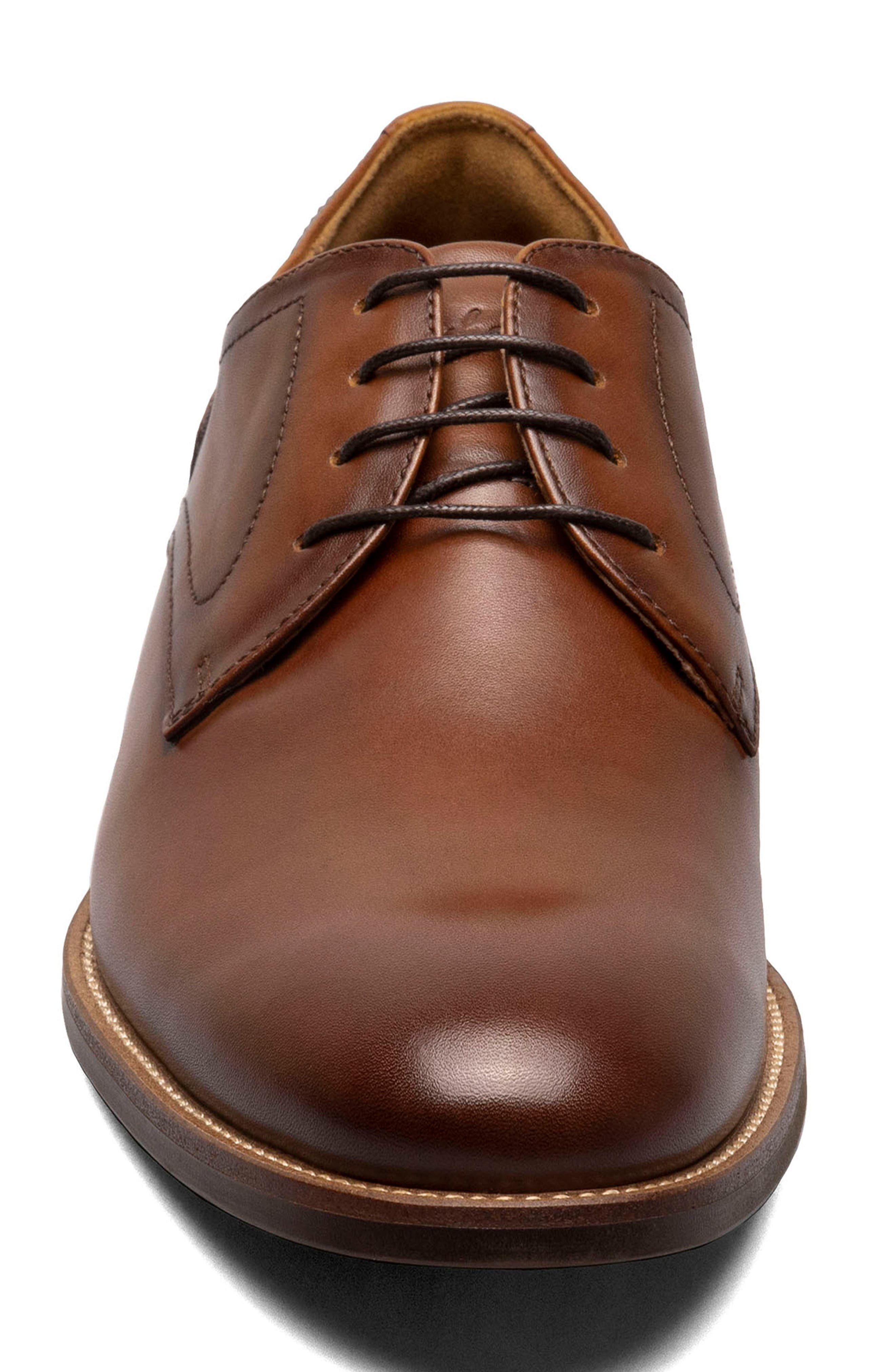 Rucci Plain Toe Derby, Alternate, color, COGNAC
