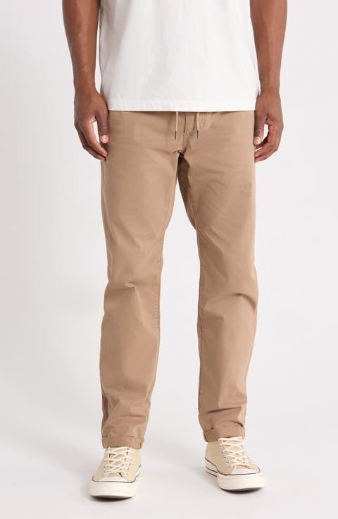 Casual Chino Drawstring Pants