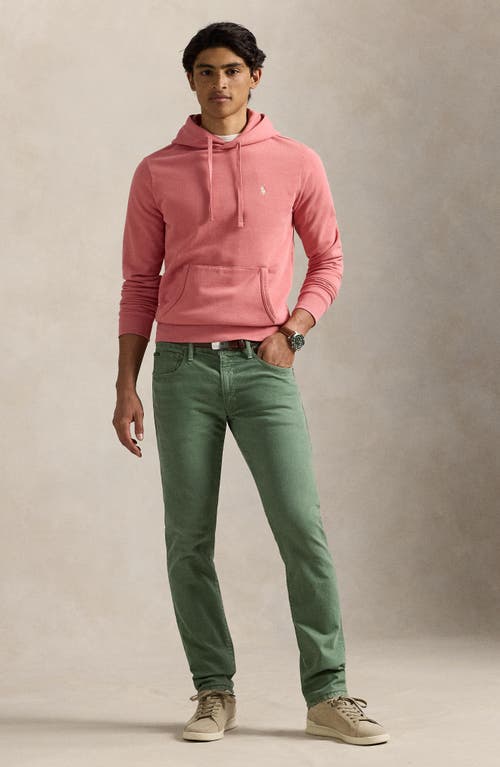 Polo Ralph Lauren Cotton French Terry Hoodie In Pink