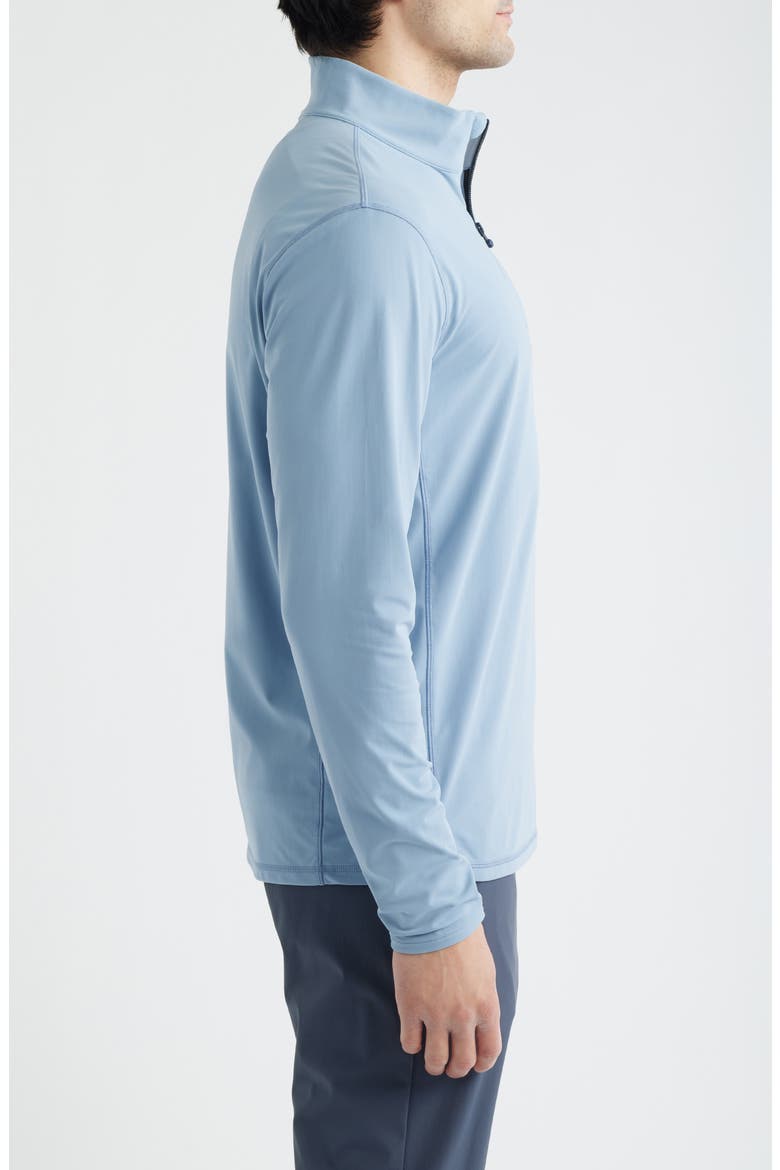Tate Quarter Zip Golf Pullover, Alternate, color, BONNEVILLE